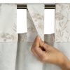 Zasłona gotowa Garden kremowa 155 x 200 cm – ochrona przed wiatrem