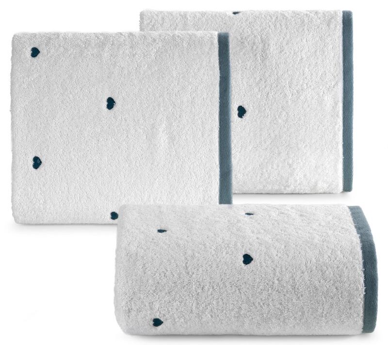 Ręcznik dla dziecka biały 50 x 90 cm – miękki i chłonny