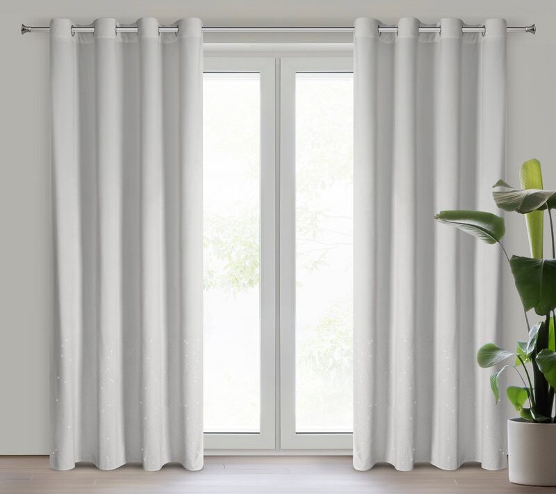 Zasłona gotowa Ariadna biała 140 x 250 cm – stworzy przytulność