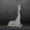 FIGURKA DEKORACYJNA ELDO 15 X 8 X 21 CM SREBRNY