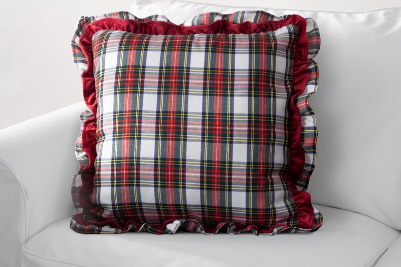 POSZEWKA IGA 45 X 45 CM BIAŁY