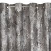 Zasłona gotowa stalowa 140 x 250 cm – zaciemniająca i stylowa