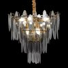 Lampa wisząca Marla transparentna O 60 x 150 cm – stylowe oświetlenie salonu
