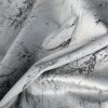 Zasłona gotowa Kornelia srebrna 140 x 250 cm – zaciemniająca welwetowa