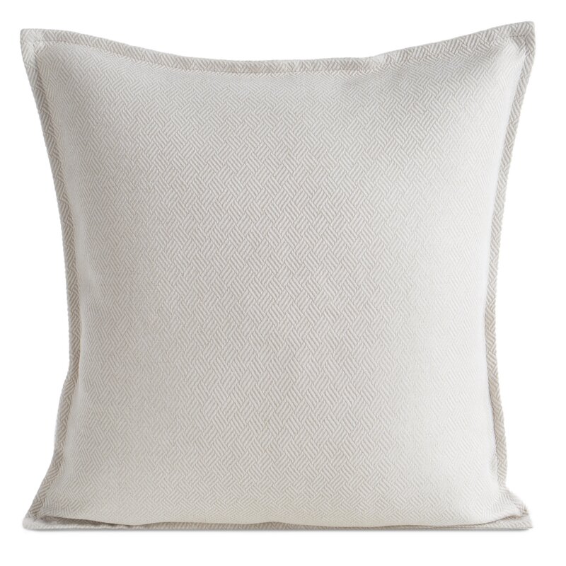 Poszewka szenil Luna kremowa 45 x 45 cm – dodatek do relaksu