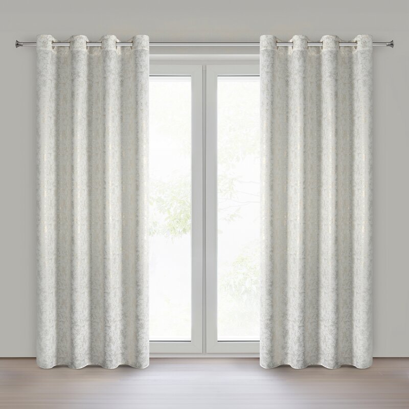 Zasłona gotowa RONYA kremowa 140 X 250 CM – dla przytulnej atmosfery