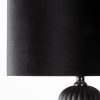 Lampa stołowa GIANA (02) czarna O 46 x 78 cm – do nastrojowego oświetlenia