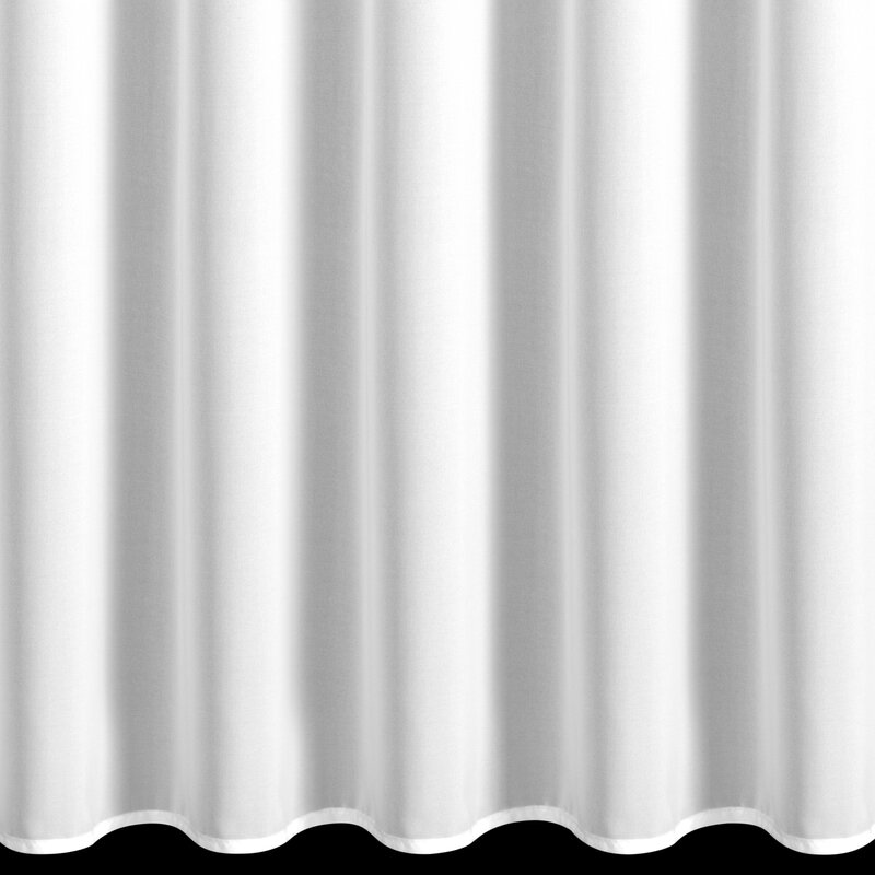 Firana gotowa Loreta biała 80 x 270 cm – rozprasza światło