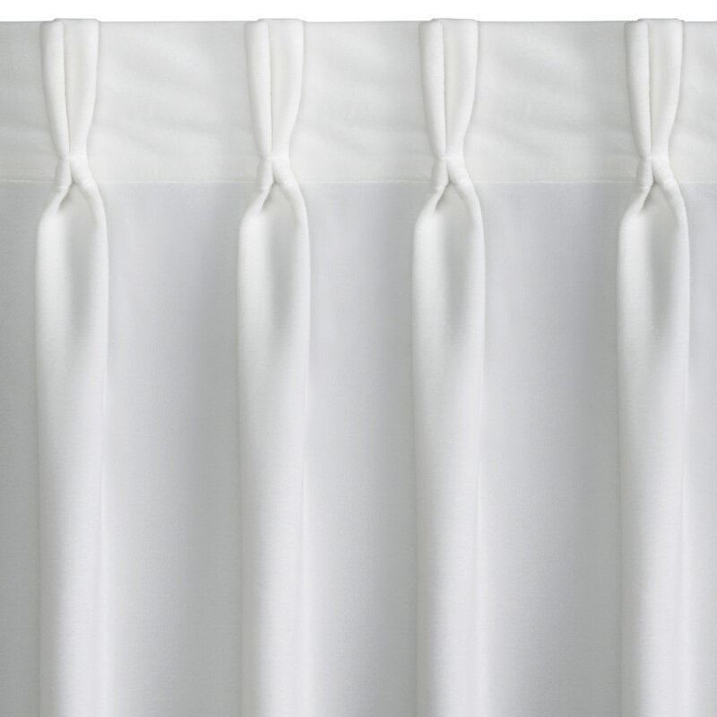 Zasłona gotowa biała 80 x 270 cm – wprowadza blask