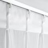Firana gotowa Ruby biała 80 x 270 cm – subtelnie rozświetla