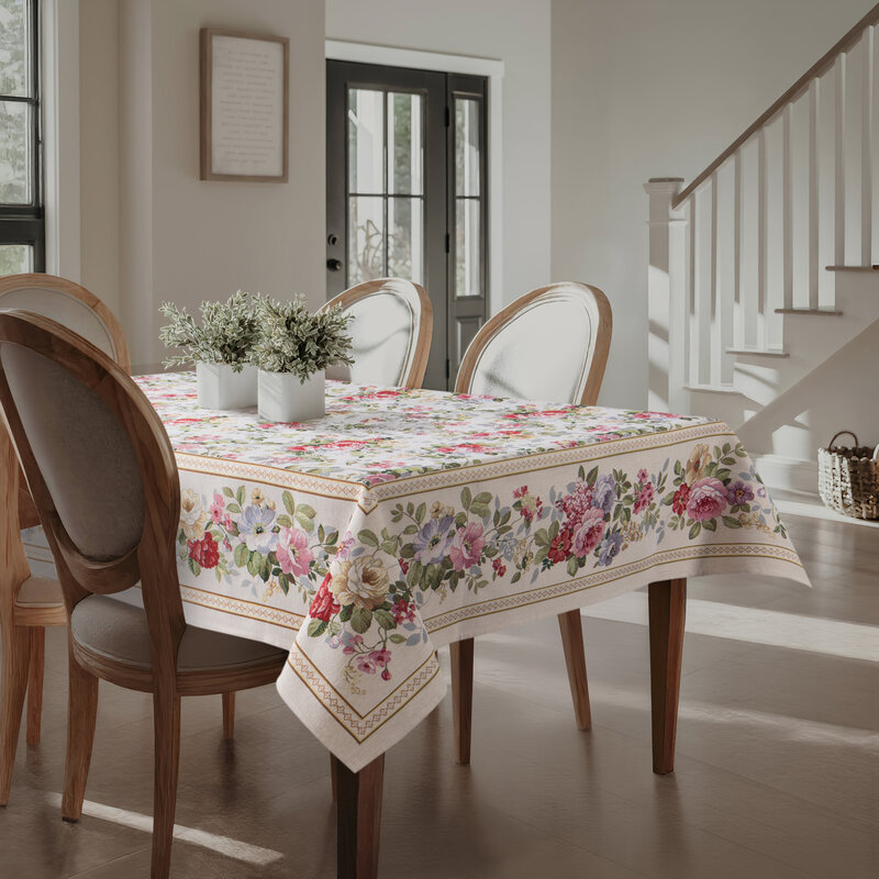 Obrus gobelinowy GOB/CHO/4088 naturalny 140x180 – doda uroku jadalni