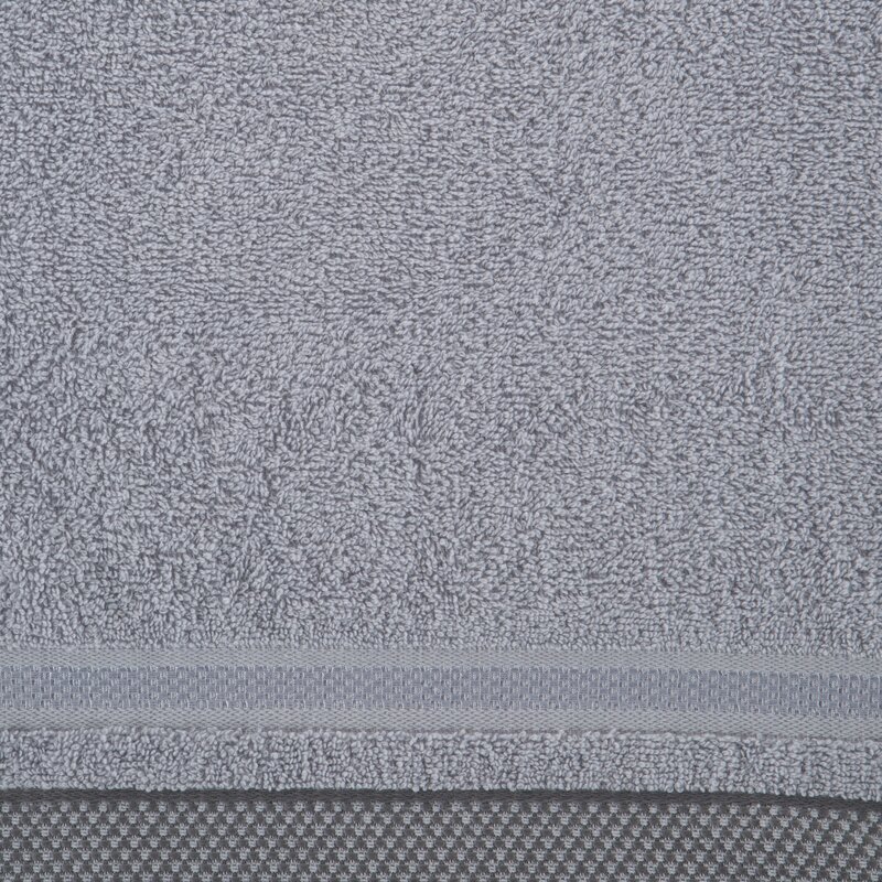 Ręcznik Abbie srebrny 40 x 60 cm – miękki i chłonny