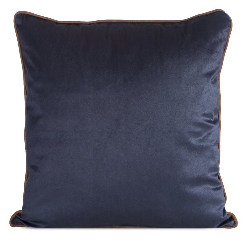 Poszewka Fiora2 granatowa 45 x 45 cm – doda przytulności