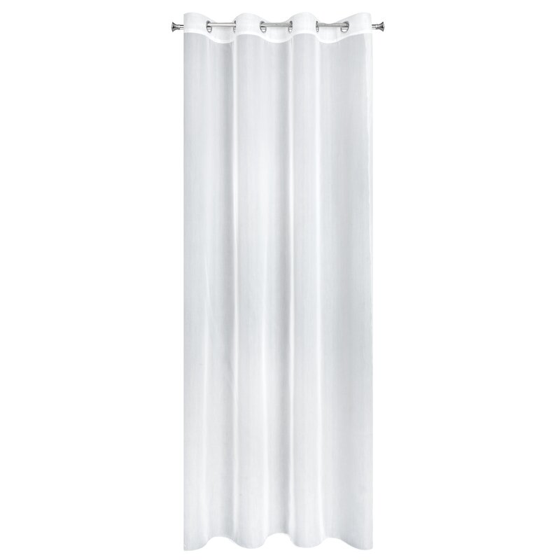 Firana gotowa Mirea biała 140 x 260 cm – subtelny blask w domu