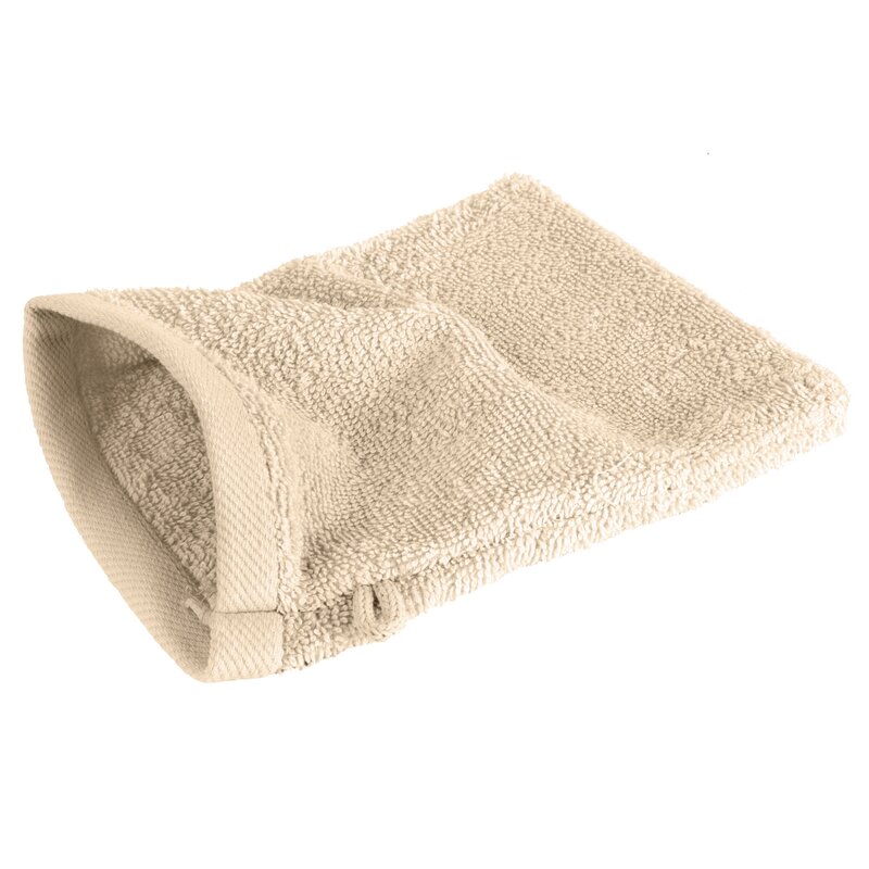 Ręcznik gładki ciemnobeżowy 16 x 21 cm – miękki i chłonny