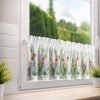 Firana gotowa Nemezja biała 150 x 30 cm – rozjaśnia wnętrze