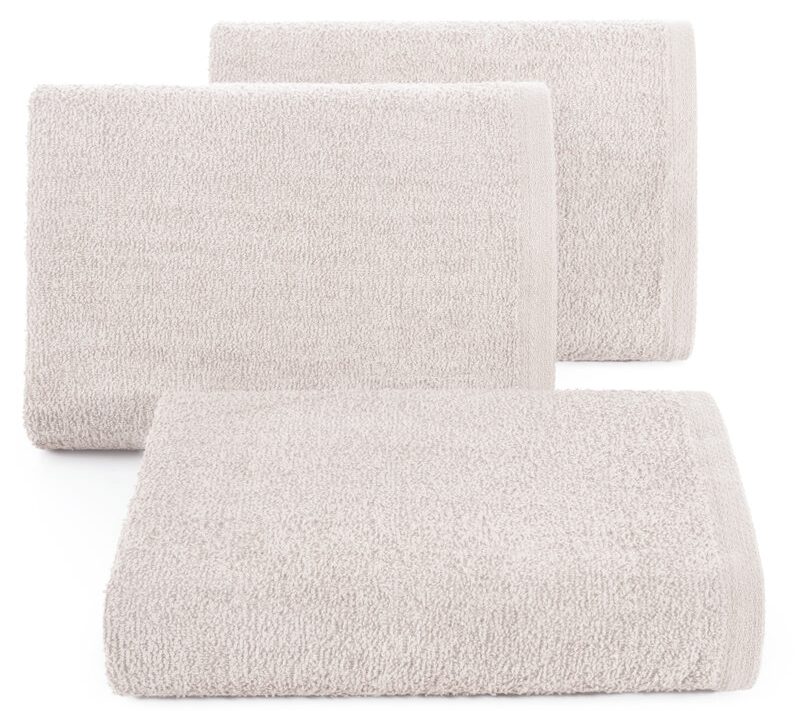 Ręcznik gładki 16 x 21 cm jasnoróżowy – idealny do gości
