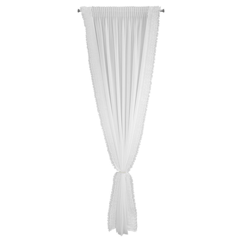 Firana gotowa Luisa biała 140 x 270 cm – rozjaśnia wnętrze