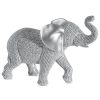 Figurka ceramiczna Eldo srebrna 17 X 6 X 13 cm – pięknie odbija światło