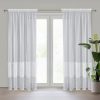 Firana gotowa DOLY biała 140 X 250 cm – lekka i świeża