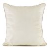 Poszewka Gaja 2 kremowa 60 X 60 CM – aksamitna w dotyku