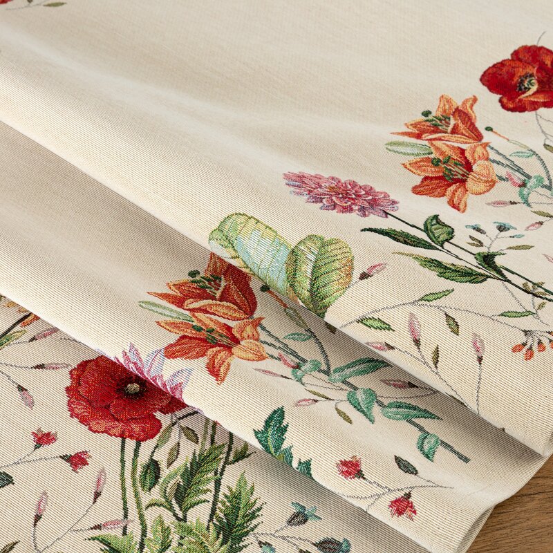 Obrus gobelinowy GOB/CHO/1239 naturalny 140x180 – doda wnętrzu świeżości