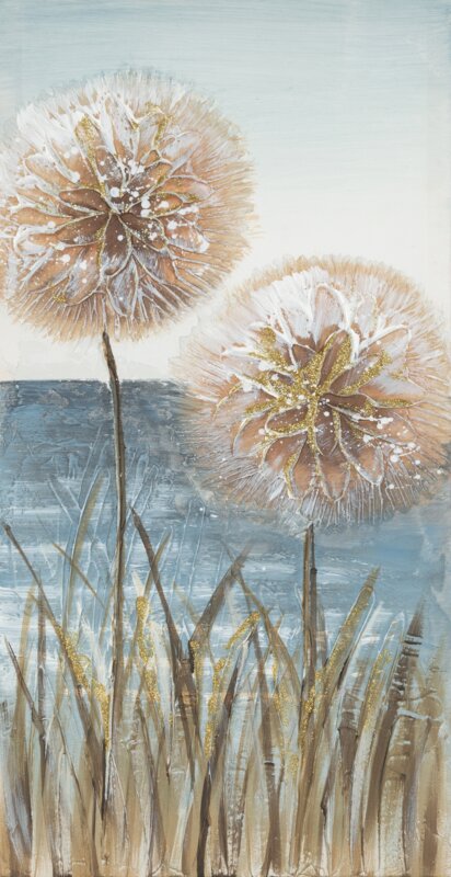 OBRAZ 529B 60 X 60 CM NIEBIESKI