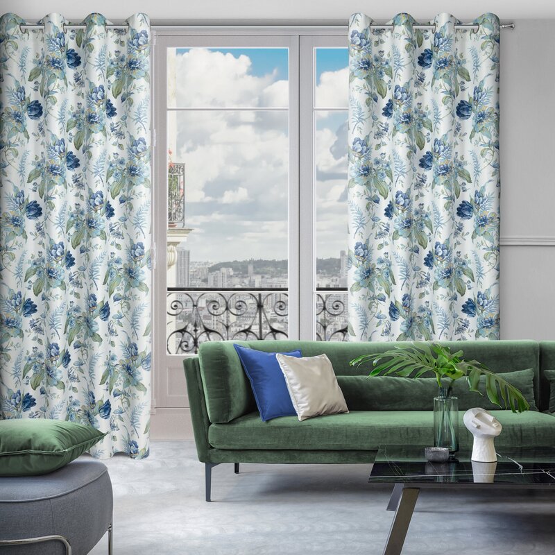 Zasłona gotowa Alva biała 140 x 250 cm – zaciemnia pomieszczenie