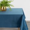 OBRUS VELVET 145 X 260 CM CZARNY