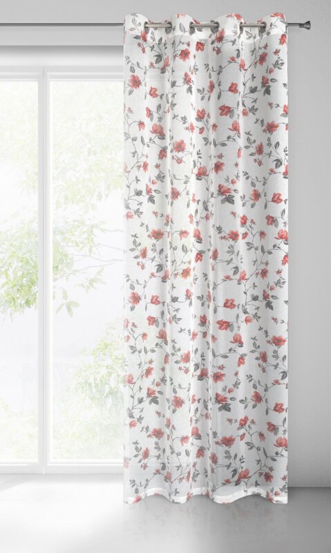 Firana gotowa Jenny biały 140 x 250 cm – wprowadza lekkość