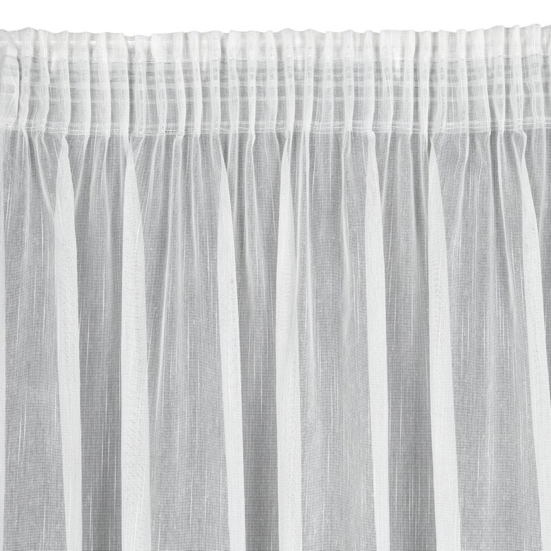 Firana gotowa Monic biała 140 x 270 cm – subtelnie rozprasza światło