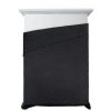 Narzuta Boni czarna 170 x 210 cm – ochrona pościeli