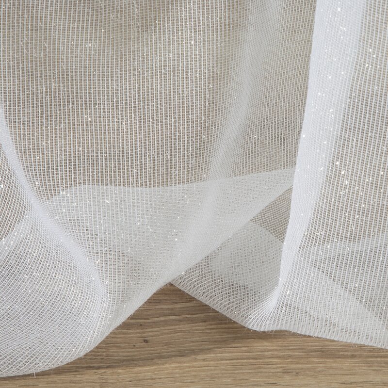 Firana gotowa Sakali biały 350 x 250 cm – rozprasza światło