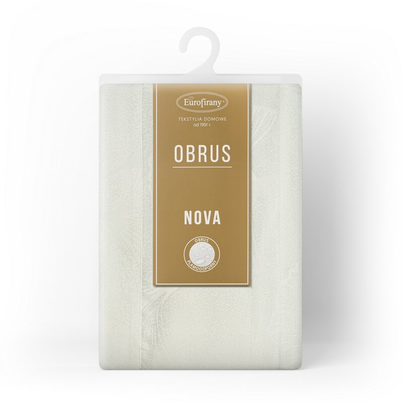 OBRUS DORIS 140 X 200 CM NATURALNY