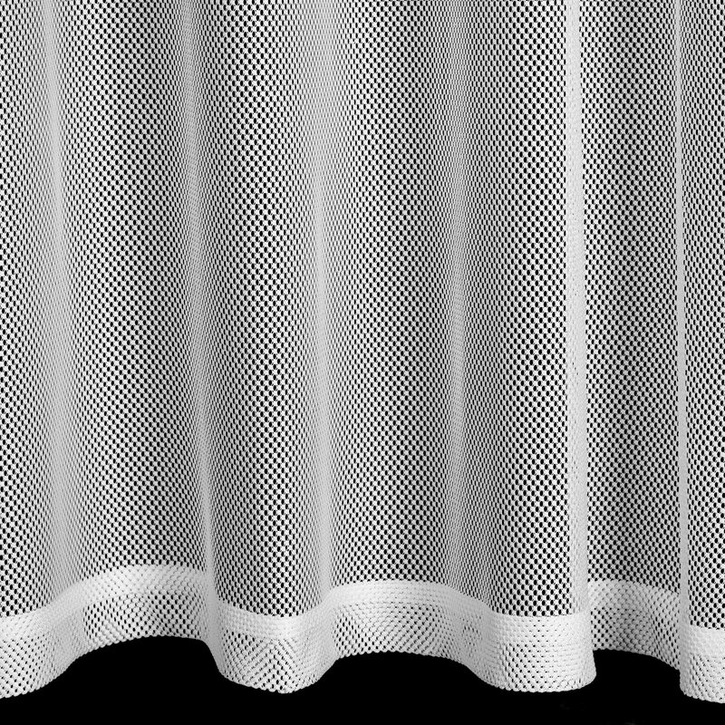 Firana gotowa Megi biała 140 X 250 cm – delikatnie rozprasza światło