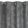 Zasłona gotowa Livia stalowa 140 x 250 cm – wprowadza spokój