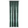 Zasłona welwetowa D91 Cypr turkusowa 140 X 270 CM – miękka i przytulna