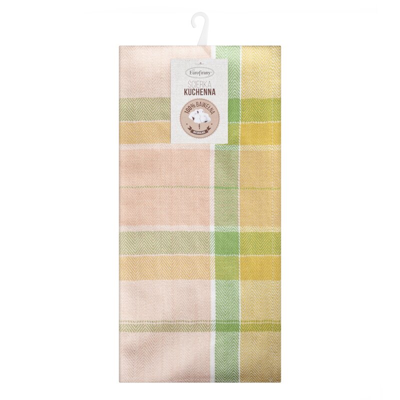 Ściereczka kuchenna Olivia zielono-żółta 50x70 cm – wprowadza świeżość