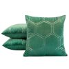 Poszewka Blink ciemnozielona 45 x 45 cm – dodaje wnętrzu charakteru