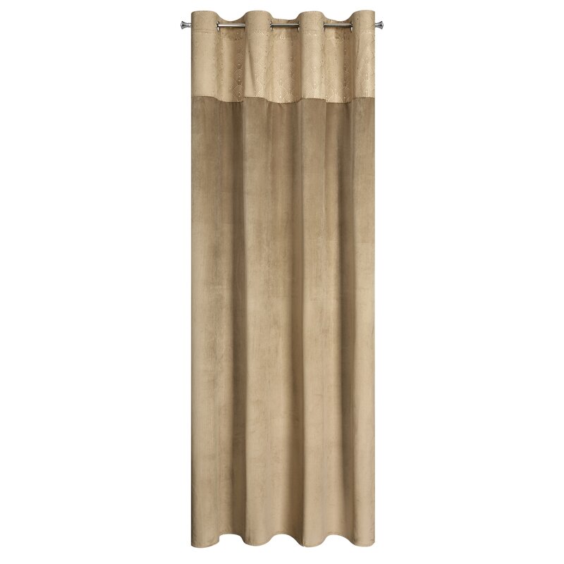 ZASŁONA GOTOWA D91 AGNES 140 X 250 CM BEŻOWY