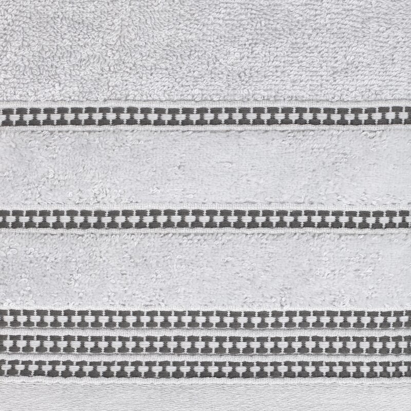 Ręcznik Amanda srebrny 70 x 140 cm – miękki i chłonny