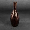 Wazon ceramiczny Erna miedziany fi 12 x 34 cm – na suszone kwiaty