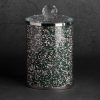 Wazon ceramiczny zielony fi 10 x 17 cm – na susze i kwiaty