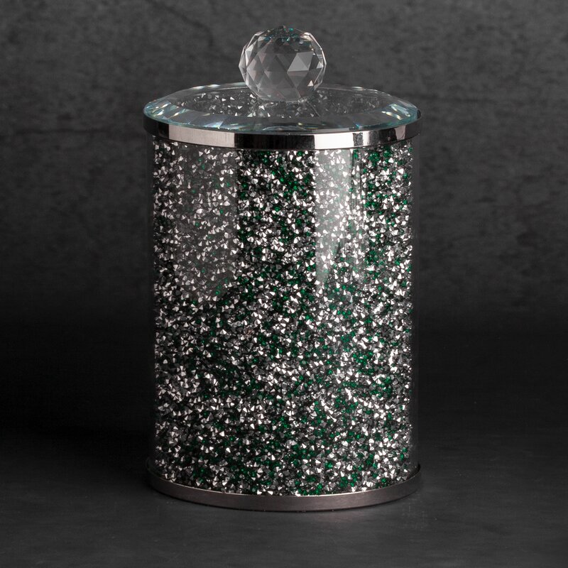 Wazon ceramiczny zielony fi 10 x 17 cm – na susze i kwiaty