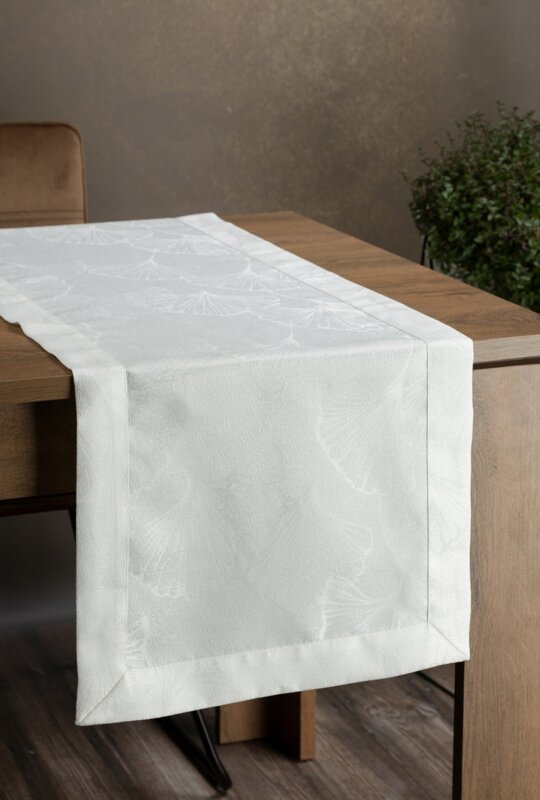OBRUS DORIS 40 X 180 CM NATURALNY