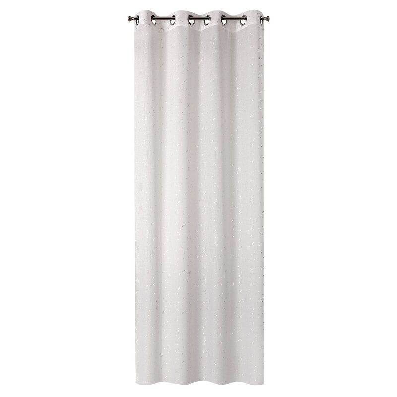 Zasłona gotowa RIVIA biała 140 X 250 CM – rozświetla wnętrze