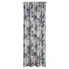 Zasłona gotowa Lilia biała 140 X 270 CM – delikatny kwiatowy wzór