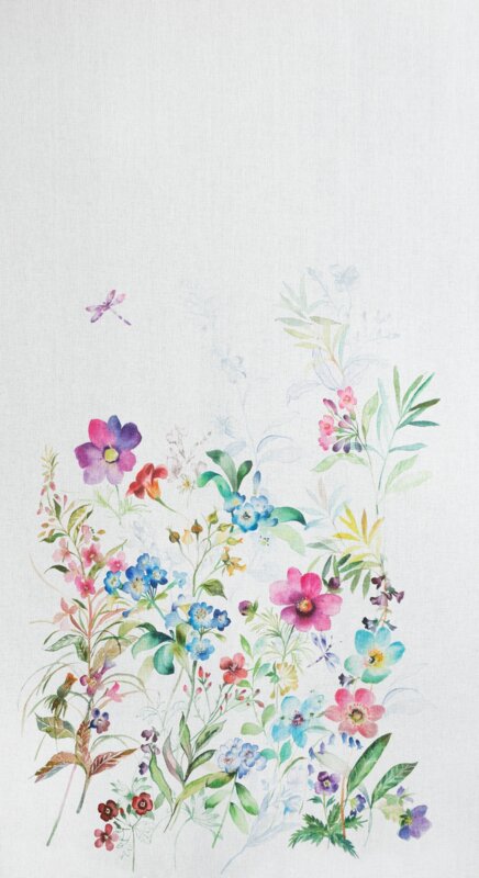 ZASŁONA GOTOWA SPRING 140 X 250 CM BIAŁY