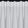 Zasłona gotowa Dolly biała 140 X 270 CM – delikatny kwiatowy wzór