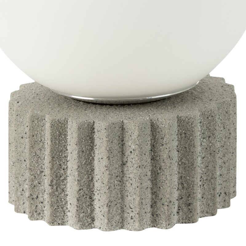 Lampa stołowa Aspen biała fi 16 x 22 cm – subtelne światło